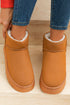 Anna Fur Lined Suede Ankle Snow Boots-0