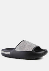 Dumba Diamante Pool Sliders-1
