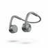 BoneFit open-ear bone conduction Bluetooth sport headphones in titanium grey