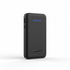 PowerMax 20000mAh slim portable power bank in black with LED indicator