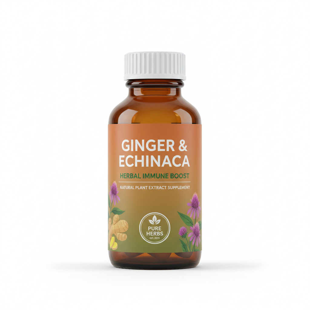 Ginger & Echinacea Herbal Immune Boost