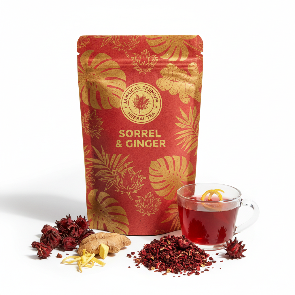Jamaican Sorrel & Ginger Tea